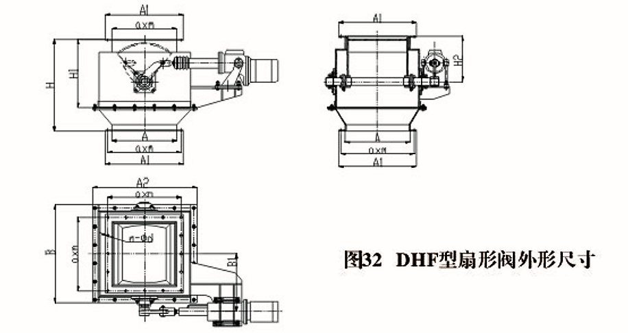 DHF型扇（?。┬伍y門(圖1)